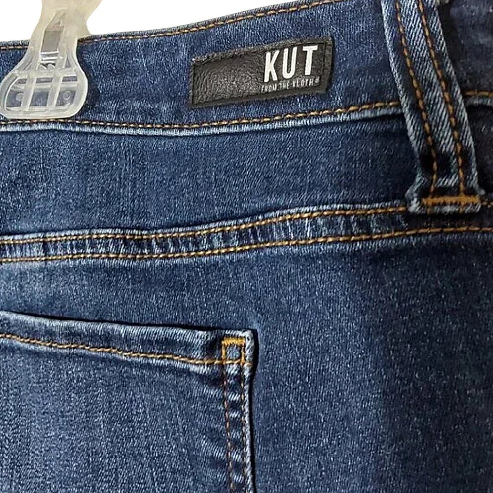 Kut from the Kloth Catherine Boyfriend High-Rise Crop Jean Great Condition - 22W - Picture 8 of 10